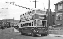 Trolley-Bus-on-Harold-Road-about-to-climb-Saxon-Road.-1959.